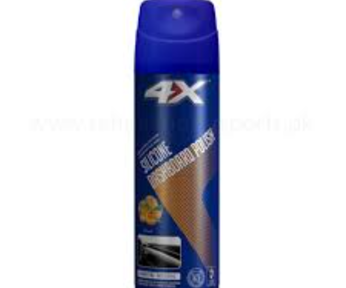 4X Silicone Dashboard Polish 450ml