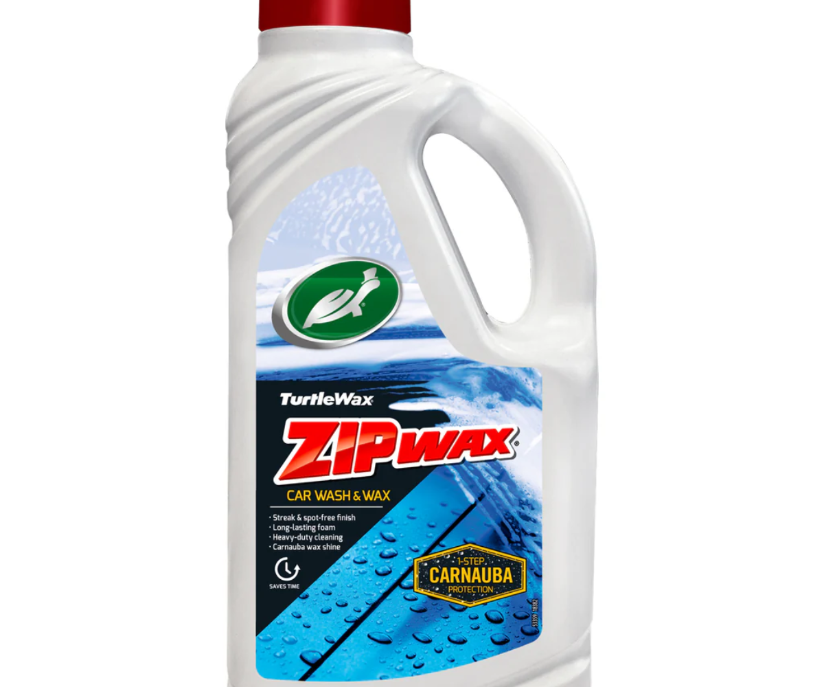 TURTLE ZIP WAX CAR WASH WAX STEP 1 1.89 LTR